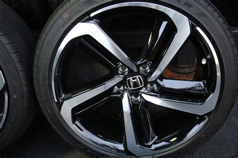 Set of 4 Honda Accord Sport 2018 2019 19" OEM Rims Tires 64127 42700TVAA94 - AllOEMRims.com