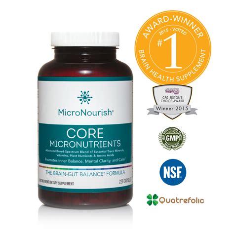 Core Micronutrients (228 Capsules) - MicroNourish