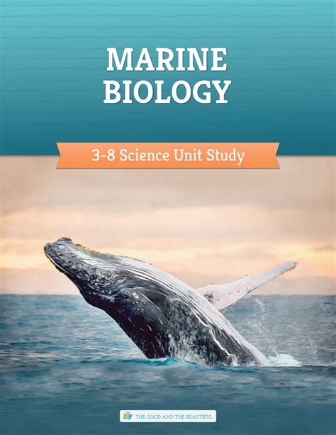 Marine Biology: Course Book: One Per Family - The Good and the Beautiful