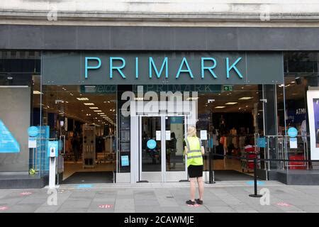 Primark budget clothes shop exterior store sign logo in Cwmbran, South Wales Stock Photo - Alamy