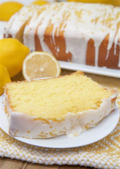 Easy Lemon Loaf Cake - w/ Butter Lemon Glaze! SO GOOD!