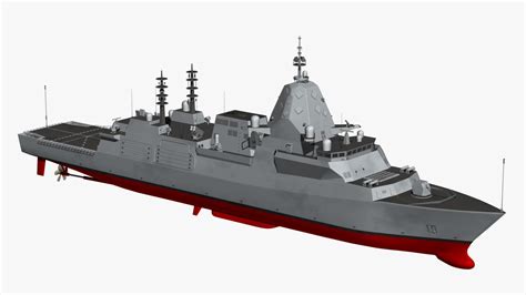 3D Type26 Frigate Model - TurboSquid 1392466