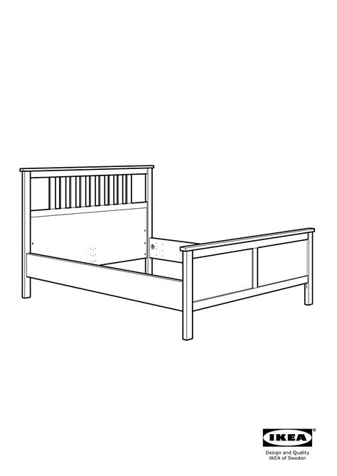 Handleiding IKEA HEMNES (140x200) Bedframe