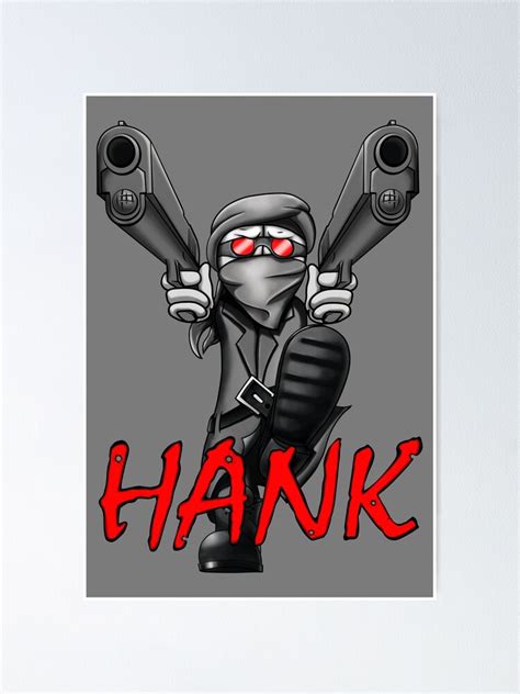 "Hank Madness combat | FNF" Poster for Sale by AbrekArt | Redbubble