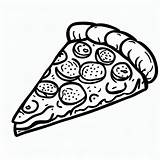 Delicious Pizza Slice coloring Page  Download Print Or Color Online sketch template
