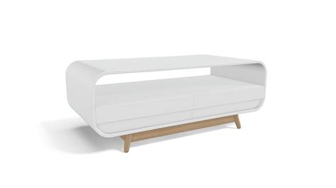 Esme Coffee Table With 2 Drawers, White And Ash - Download Free 3D model by MADE.COM (@made-it ...