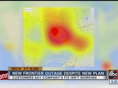 South Tampa hit by Frontier internet outage