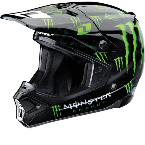 One Industries Gamma Monster Energy Motocross Helmet - Motocross ...