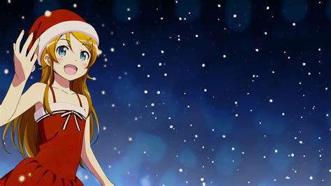 🔥 Download Anime Christmas Wallpaper Awesome HD by @sarap32 | Anime ...