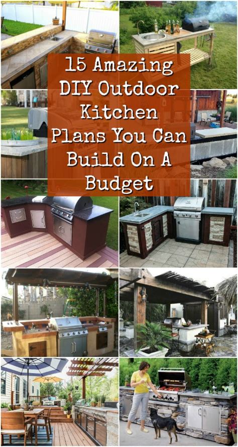 15 Amazing DIY Outdoor Kitchen Plans You Can Build On A Budget (2022)