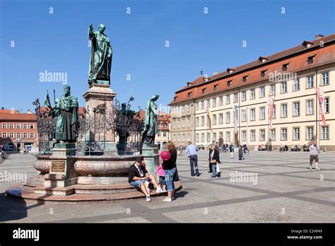 Maximilian Square (Maximiliansplatz), Bamberg, Bavaria, South Germany Stock Photo - Alamy