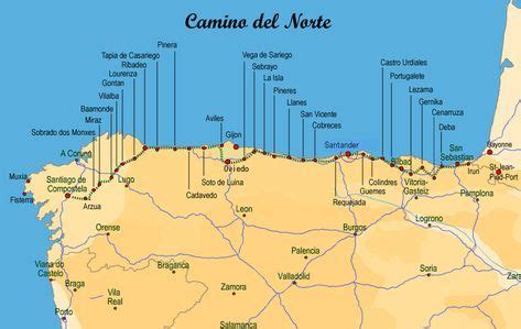 Camino del Norte - the coastal route to Santiago de Compostela | Camino de santiago, Camino de ...