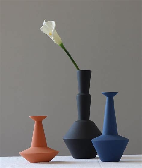 Large morandi modern vase / Handmade Ceramic Vase / Minimalist | Etsy