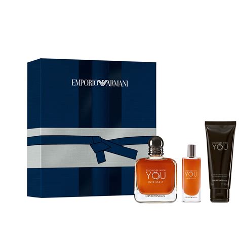 Emporio Armani Stronger with You Intensely 100ml gift set | Armani beauty