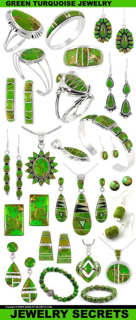 GREEN TURQUOISE JEWELRY – Jewelry Secrets