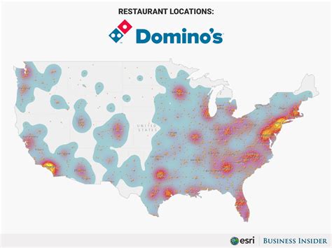 businessinsider: These maps show how 15 fast food... - Maps on the Web