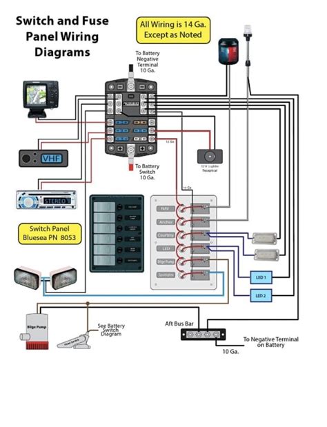 Wiring Diagram For Boat - Wiring Diagram and Schematics