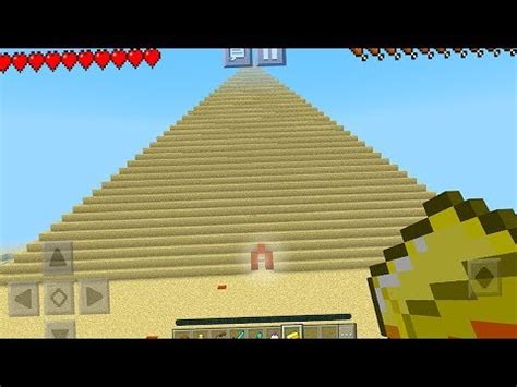 The BEST Seed Ever - Pyramid Seed in Minecraft Pocket Edition - YouTube