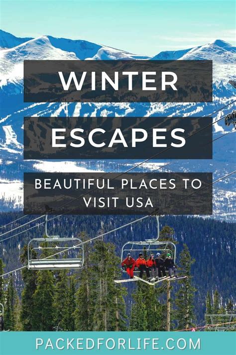 11 Best Places To Visit In Winter in USA | Packed for Life