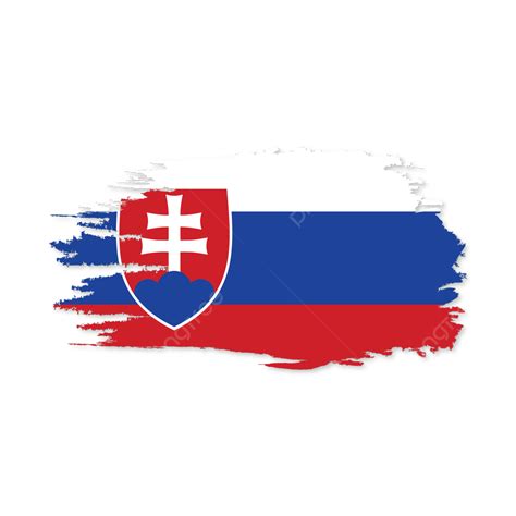 Flag Of Slovakia With Vector Stock, Slovakia, Slovakia Flag, Slovakia ...