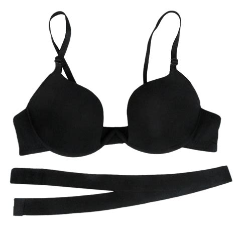 Deep U Low Cut Push Up Women Lingerie U Bra Backless Underwear Plunge ...