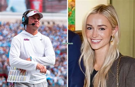 Meet Lane Kiffin's Girlfriend, Sally Rychlak: A Glimpse of Ole Miss HC ...