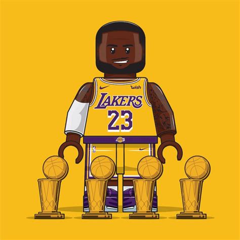 a lego figure with the number 23 on it's chest and three basketballs