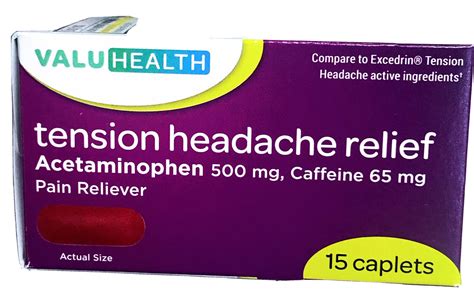 Valu Health Tension Headache Relief » Atlantic Health