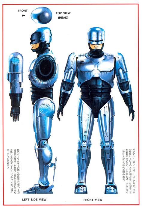 CHARACTER MODEL — Robocop Concept Art