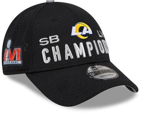 2022 LA Rams Super Bowl LVI Official Champ Snapback Hat - 196500054831