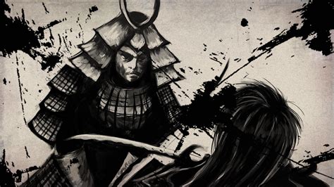 Share 85+ black and white samurai wallpaper super hot - in.coedo.com.vn