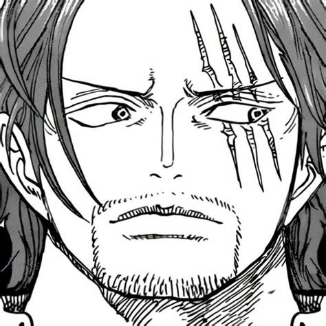 Shanks. | One piece drawing, Manga anime one piece, One piece manga