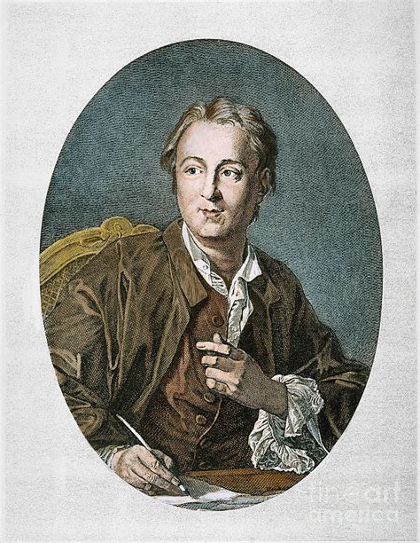 Denis Diderot (1713-1784) Photograph by Granger