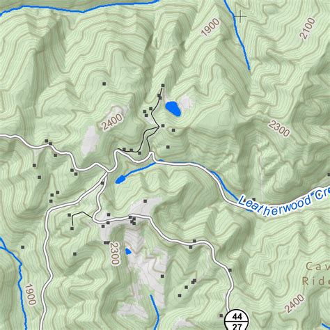 Hinton Quad Topo - WVDNR Map by WV Division of Natural Resources ...