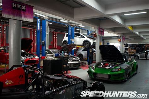 Car Builder>> The Cars Of Hks Garage R - Speedhunters | Garage design ...