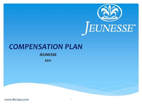 Jeunesse Global Compensation Plan