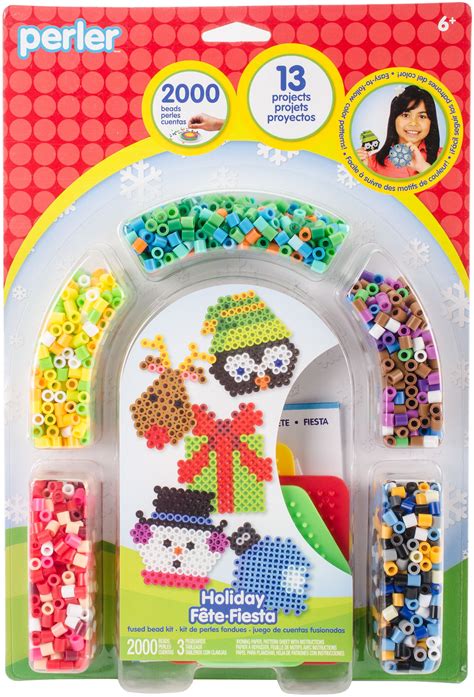 Perler Fused Bead Kit - Holiday - Walmart.com - Walmart.com