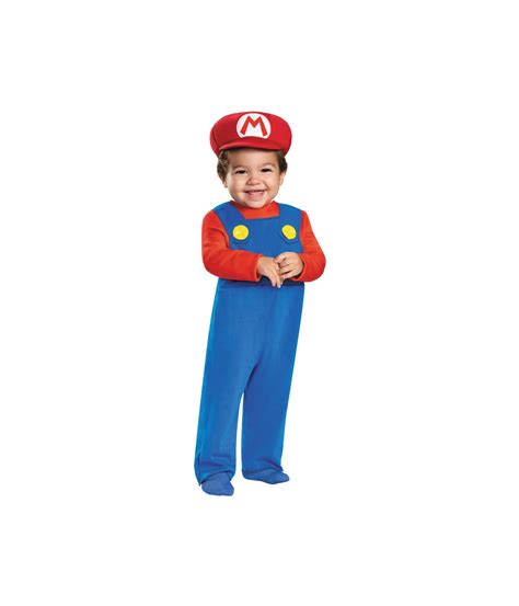 Super Mario Bros Mario Baby Costume - Video Game Costumes