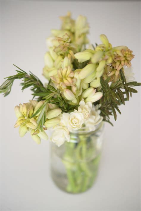 Petite Flower + Herb Arrangements - Cupcakes & Cashmere