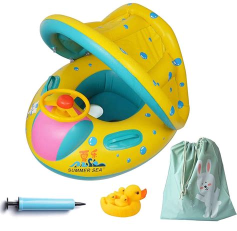 10 Best Infant Pool Floats With Built-In Sun Canopy For Chillin’ By The ...