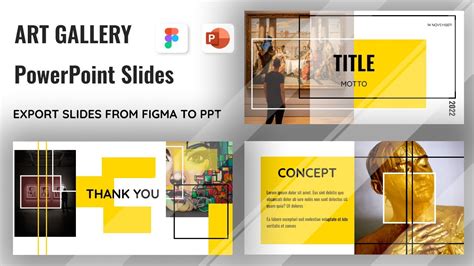 Art Gallery Presentation Template | Download PowerPoint Template | O J Edits - YouTube