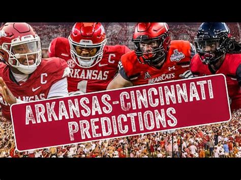 Arkansas vs. Cincinnati Predictions | That SEC Football Podcast - Win ...