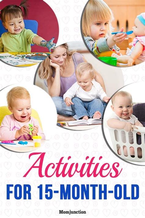 13 Interesting Activities For Your 15 Month Old Baby | Baby play activities, Toddler learning ...