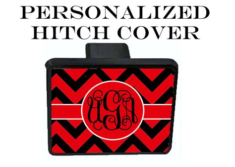 Custom Monogrammed Personalized Trailer Truck Hitch Cover