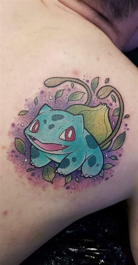 /u/LordAJ1994's Bulbasaur Tattoo what do you think? Bulbasaur is my favourite Pokemon always has ...