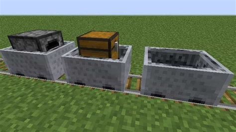 How to make a Minecart with Furnace in Minecraft?