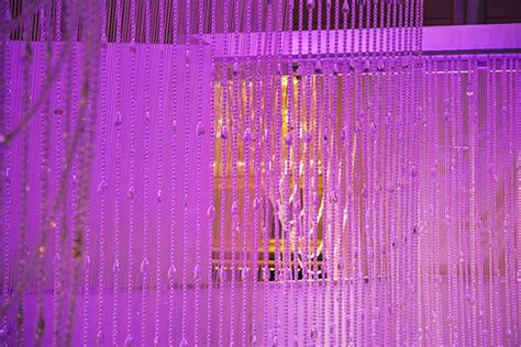 Pink Crystal Curtains | Pink Crystal Curtains - A massive ha… | Flickr