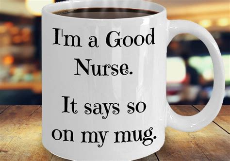 Good Nurse Mug Funny Nurse Present Gifts For Nurse Funny | Etsy