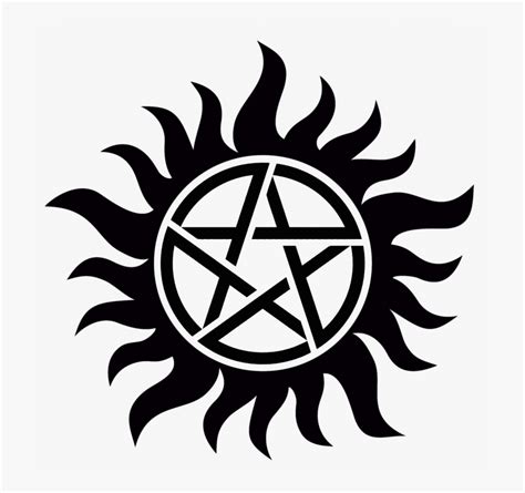 Transparent Anti Possession Symbol Png - Supernatural Anti Possession ...