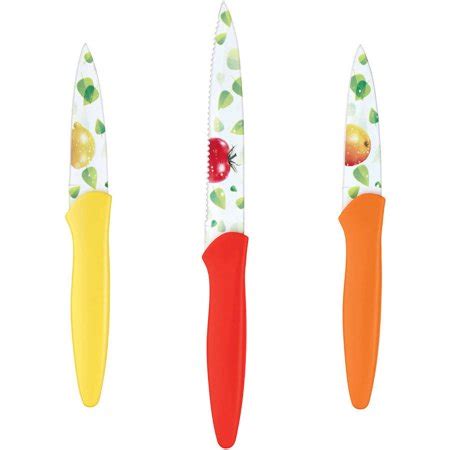 6-Piece Printed Fruit Knife Set - Walmart.com